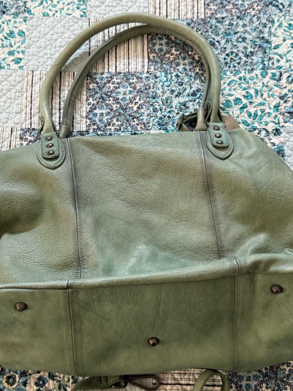 We The Free Emerson Green Shoulder Tote - Picture 3 of 12